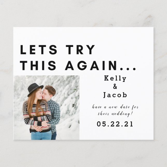 lass versuchen Sie es noch einmal, das Datum zu än Flyer (Vorne)