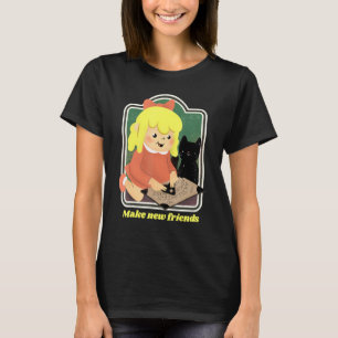 Lass von Gespenstern und Dämonen - Vintager Horror T-Shirt