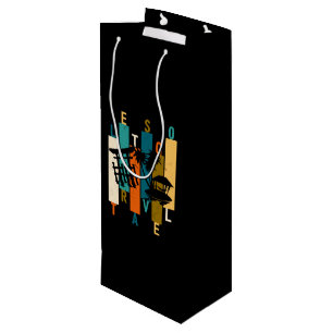 Lass zu Reisen Geschenktüte Für Weinflaschen