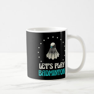 Lasse Badminton Shuttle Stars spielen Kaffeetasse