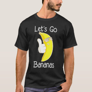 Lasse Bananen Spaß Tropisches Obst T-Shirt