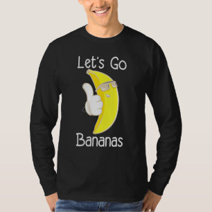 Lasse Bananen Spaß Tropisches Obst T-Shirt