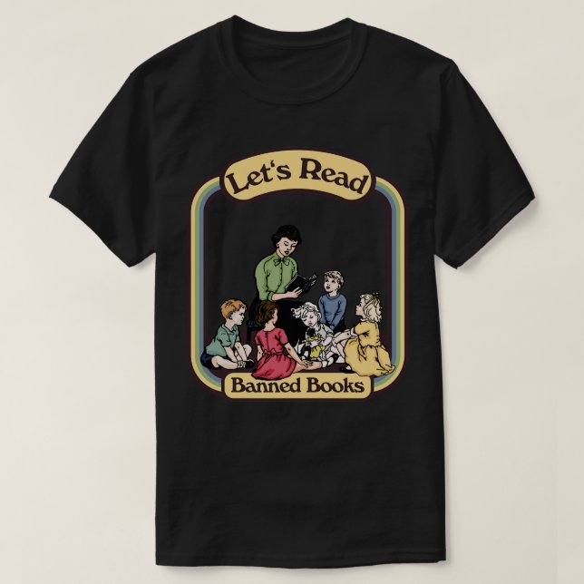 Lasse Banned Books lesen T-Shirt (Design vorne)