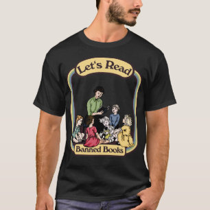 Lasse Banned Books lesen T-Shirt