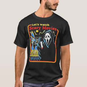 Lasse Beängstigende Filme ansehen Scream Horror Cl T-Shirt