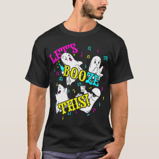 Lasse BOOze Dieses lustige Halloween Betrunkene Pa T-Shirt