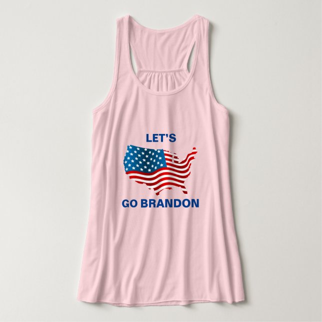 Lasse den T - Shirt Go Brandon Plus Größe Plus Grö (Design Vorderseite)
