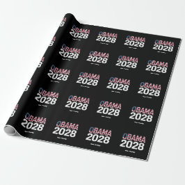 Lasse, dies zu beheben, Obama für Präsident 2028 Geschenkpapier
