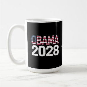 Lasse, dies zu beheben, Obama für Präsident 2028 Kaffeetasse