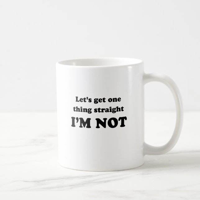 Lasse eine Sache richtig Tasse (Rechts)