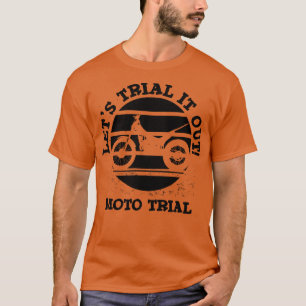Lasse, es vor dem Moto-Prozess zu testen T-Shirt