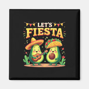 Lasse Fiesta 5 Cinco de Mayo for Women Men Boys Gi Magnet