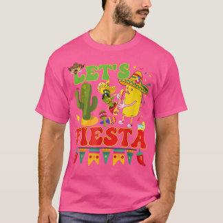 Lasse Fiesta Avocado und Tacos Cinco de Mayo Meica T-Shirt