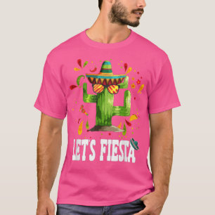 Lasse Fiesta Cactus Meican Party Tacos Nacho Avoca T-Shirt