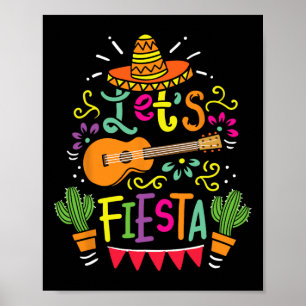 Lasse Fiesta Cinco De Mayo Party Lasse Fiesta Mexi Poster