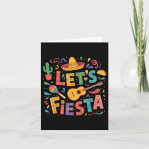Lasse Fiesta Cinco De Mayo Sombrero Mexican Party Karte