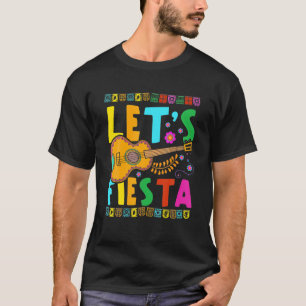 Lasse Fiesta Funny Mexican Party Mexico Guitar Cin T-Shirt