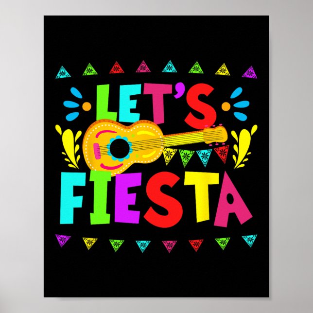 Lasse Fiesta Mexican Cinco De Mayo Party Poster (Vorne)