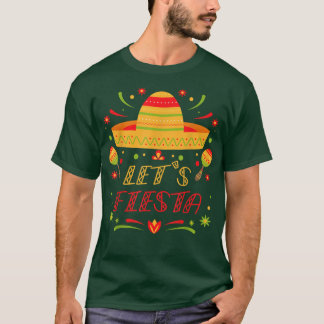 Lasse Fiesta Party Fruit Avocado Cinco Meican Part T-Shirt