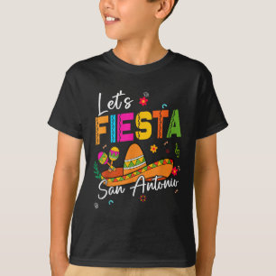 Lasse Fiesta San Antonio Texas Cinco De Mayo Mexic T-Shirt