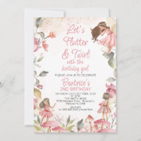 Lasse Flutter und Twirl floral Fairy Geburtstag