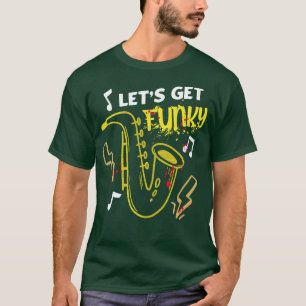 Lasse Funky Saxophone Fun Music T-Shirt