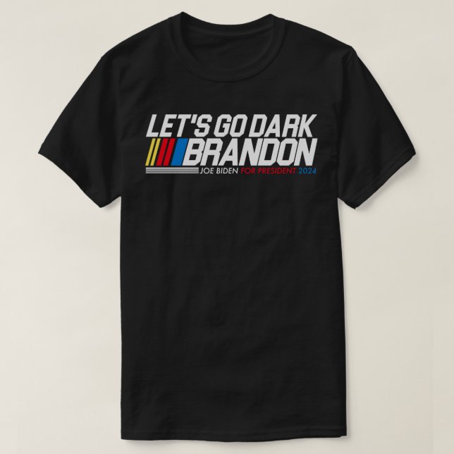 Lasse für 2024 dunkles Brandon T-Shirt (Design vorne)