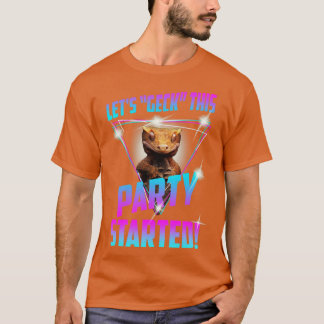 Lasse Geck Dieses Party wurde gestartet T-Shirt