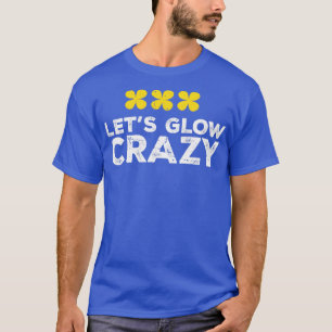 Lasse Glow Crazy Party Retro Neon 80er Rave Color1 T-Shirt