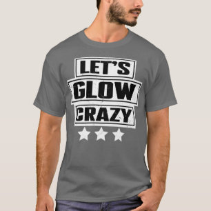 Lasse Glow Crazy Party Retro Neon 80er Rave Color7 T-Shirt