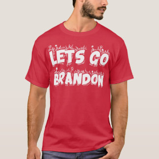 Lasse Go Brandon Meme Typografie T-Shirt