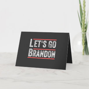 Lasse Go Brandon Politischer Humor T Shirts Feiertagskarte