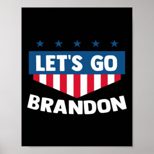 Lasse Go Brandon T-Shirt Funny Trendy Sarcastic La Poster
