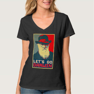Lasse Go Darwin Funny Trendy Sarcastic Let's Go Da T-Shirt