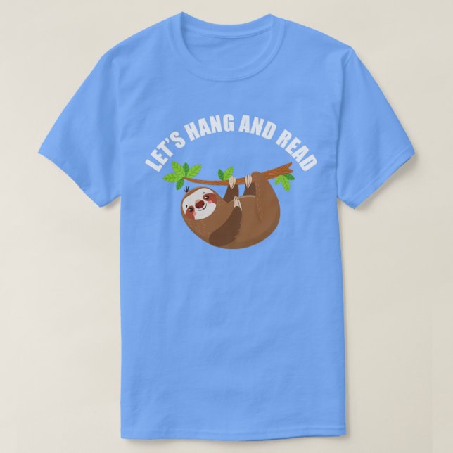 Lasse hängen und Bücher lesen T-Shirt (Design vorne)