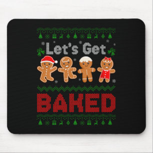 Lasse Keks backen Team Gingerbread Chri Mousepad