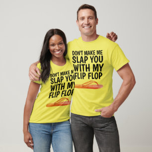 LASSE MICH NICHT MIT MEINEN GEDREHT FLOP-T - Shirt