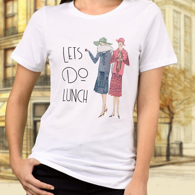 Lasse Mittagessen Vintage LADIES Tri-Blend Shirt (Von Creator hochgeladen)