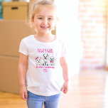 Lasse pawty niedlichen Pink Welpen Geburtstag Kleinkind T-shirt<br><div class="desc">Let's pawty weiß und rosa niedliche weiße Welpen mit rosa Bows Girl's Geburtstagsparty T - Shirt personalisiert Party Shirt Welpen Hunde themed Geburtstagsparty Fotoshooting Shirt Foto Requips</div>