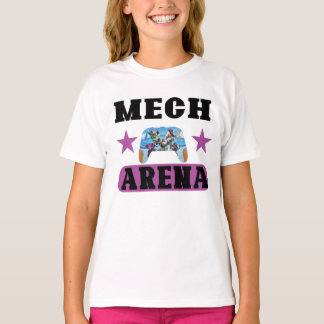 Lasse Phantastische Schlacht spielen | Mech Arena T-Shirt