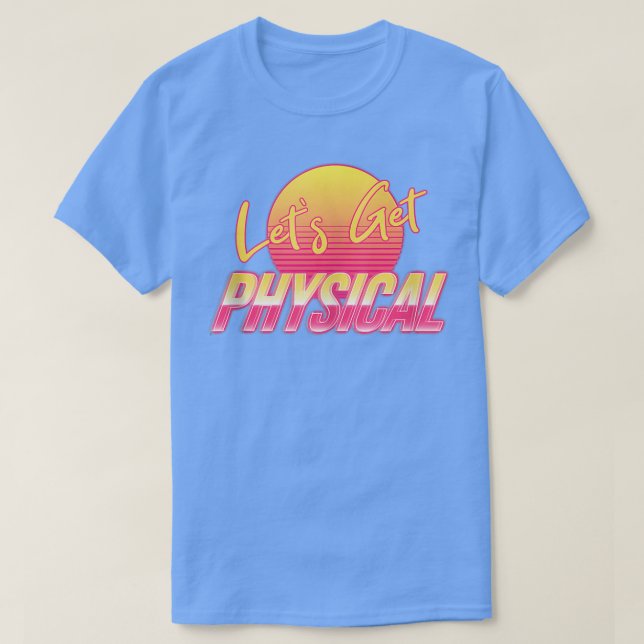 Lasse Physical Workout T-Shirt 80er Retro Vinta (Design vorne)