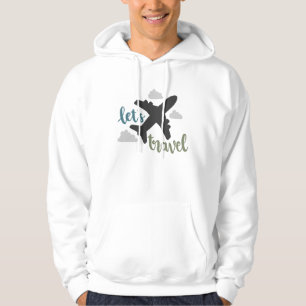 Lasse Reise-Flugzeug-Urlaub Fliegen Hoodie