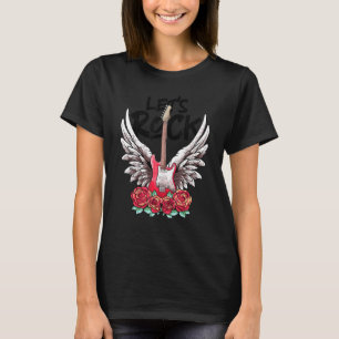 Lasse Rock Electric Gitarren Rock&Roll Vintag Rock T-Shirt