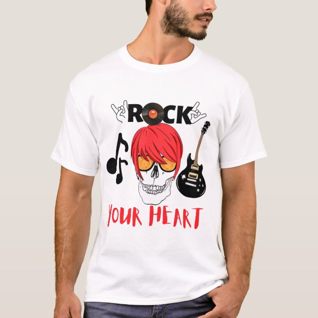 LASSE ROCK YOUR HERZ T-Shirt (Vorderseite)