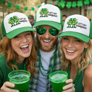 Lasse Shamrocked erhalten Truckerkappe