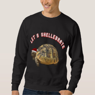 Lasse Shellebrate Christmas Tortoise Wear Santa Sweatshirt