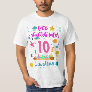 Lasse Shellebrate Marine Untersee Geburtstag T-Shirt