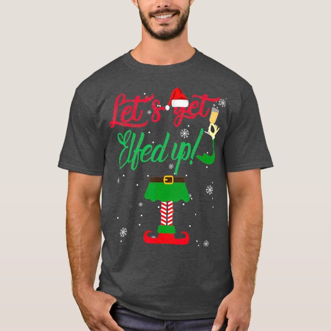 Lasse sich das sonnige Weihnachtsgeschenk fertig m T-Shirt (Vorderseite)