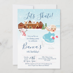 Lasse Skate-Einladung Einladung