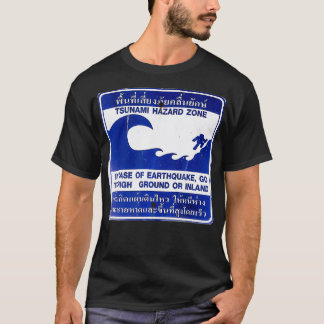 Lasse Surfen im Tsunami Hazard Zone Beach Pro Surf T-Shirt